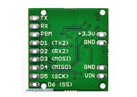 CHR-UM6-LT orientation sensor, bottom view